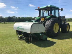 Vertidrain and tractor hire